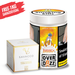 OverDozz Banango (Banana & Mango) Flavour (Free 1kg Coal)