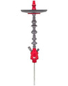 Starbuzz USA American Hookah Set - Red/Grey